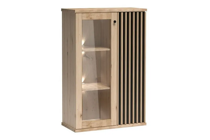 Rosehall Vitrinskåp 132 cm NO_BRAND Black, undefined