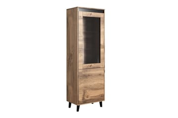 Strontian Vitrinskåp 183 cm Scandinavian Choice Anthracite - Förvaring - Skåp - Vitrinskåp