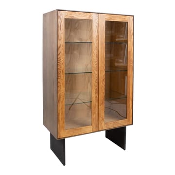 Vitrinskåp Teron 90x45x160 cm - Brun - Förvaring - Skåp - Vitrinskåp