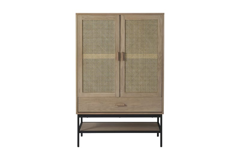 Traunfled Vitrinskåp 40x95 cm - Natur - Förvaring - Skåp - Vitrinskåp