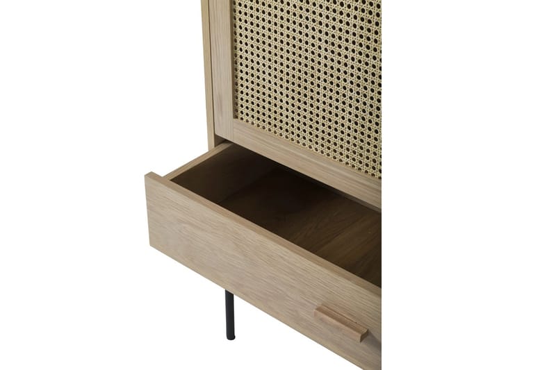 Traunfled Vitrinskåp 40x95 cm - Natur - Förvaring - Skåp - Vitrinskåp