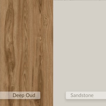 Volena Sängbord 45 cm - sandsten och oud - Förvaring - Skåp - Förvaringsskåp
