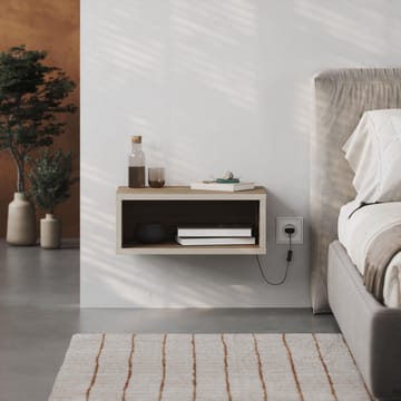 Volena Sängbord 45 cm - sandsten och oud - Förvaring - Skåp - Förvaringsskåp