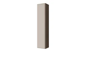 Zalricus Vitrinskåp 36x164 cm - Beige - Förvaring - Skåp - Vitrinskåp