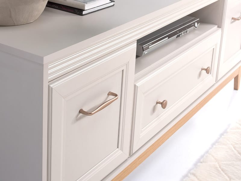 Zeylor Vitrinskåp 193 cm med Belysning - Förvaring - Skåp - Vitrinskåp