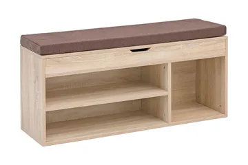 Anielle Skohylla 104x32 cm - Trä/natur - Förvaring - Skoförvaring
