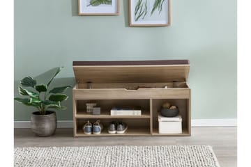 Anielle Skohylla 104x32 cm - Trä/natur - Förvaring - Skoförvaring