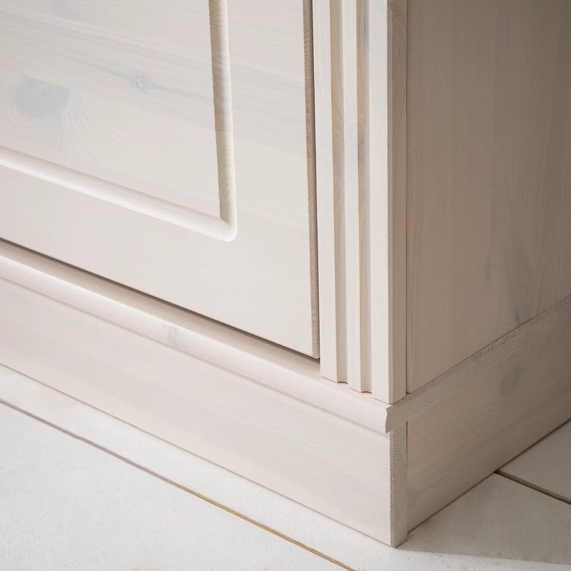 Anita Skoställ 80x105 cm - Vit/Honung - Förvaring - Skoförvaring - Skoskåp