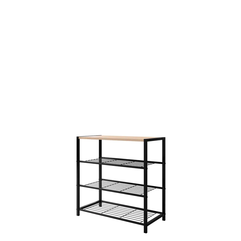 Aster Skoställ 63 cm - svart - Förvaring - Skoförvaring