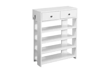 Basnaw Skoskåp 60x24 cm - Vit - Förvaring - Skoförvaring