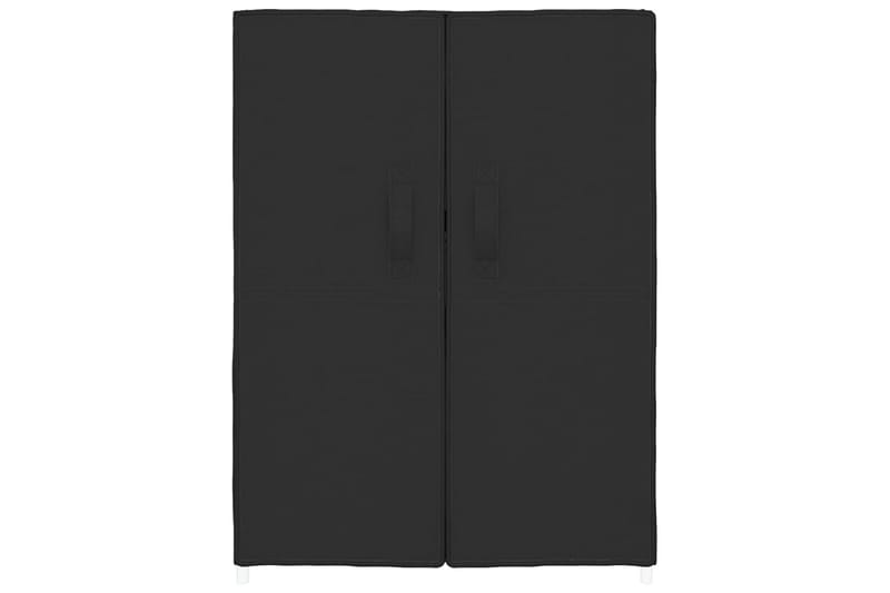 beBasic Skoförvaring 60x28x90 cm svart tyg - Black - Skoskåp - Hallförvaring - Skoförvaring