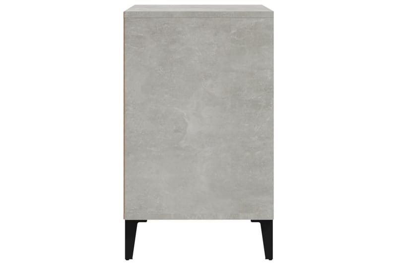 beBasic Skoskåp betonggrå 102x36x60 cm konstruerat trä - Grey - Förvaring - Skoförvaring - Skoskåp