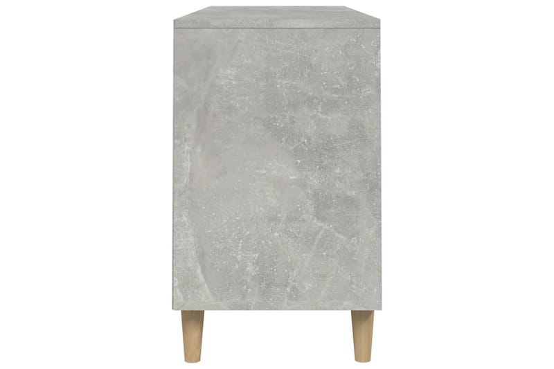 beBasic Skoskåp betonggrå 102x36x60 cm konstruerat trä - Grey - Skoskåp - Hallförvaring - Skoförvaring