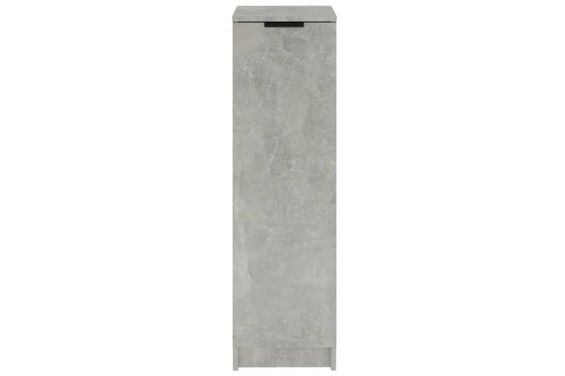 beBasic Skoskåp betonggrå 30x35x100 cm konstruerat trä - Grey - Förvaring - Skoförvaring - Skoskåp