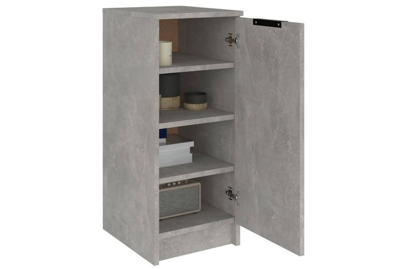 beBasic Skoskåp betonggrå 30x35x70 cm konstruerat trä - Grey - Förvaring - Skoförvaring - Skoskåp