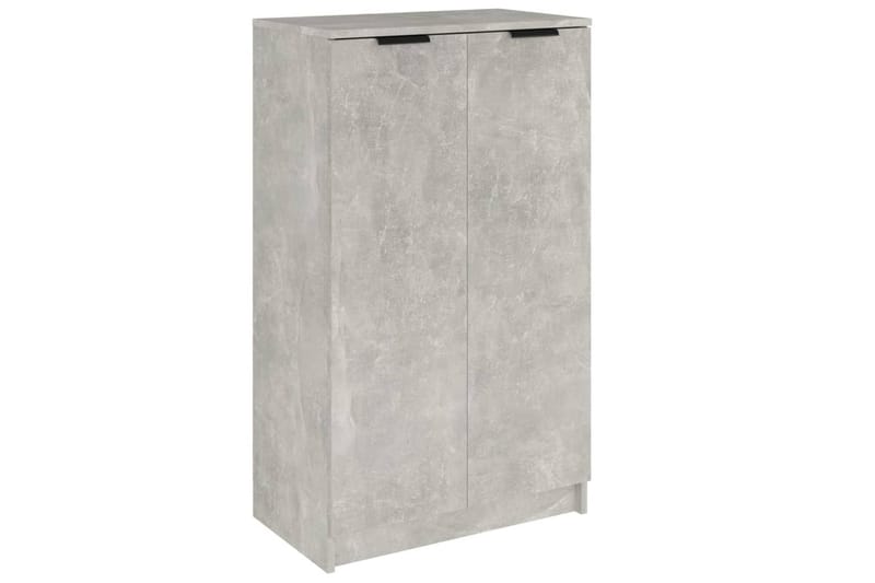 beBasic Skoskåp betonggrå 59x35x100 cm konstruerat trä - Grey - Förvaring - Skoförvaring - Skoskåp