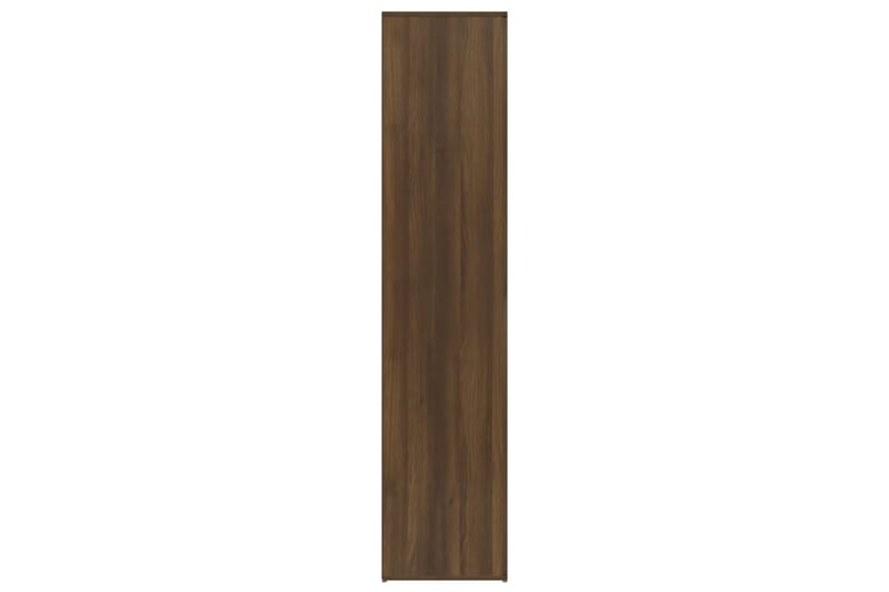 beBasic Skoskåp brun ek 80x39x178 cm konstruerat trä - Brown - Skoskåp - Hallförvaring - Skoförvaring