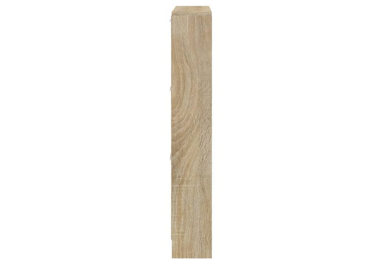 beBasic Skoskåp ek 59x17x108 cm konstruerat trä - Brown - Förvaring - Skoförvaring - Skoskåp