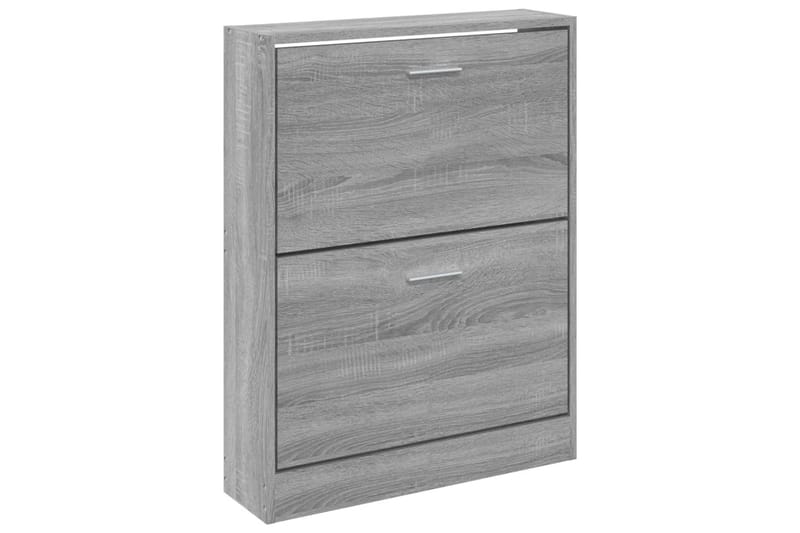 beBasic Skoskåp grå sonoma 59x17x81 cm konstruerat trä - Grey - Förvaring - Skoförvaring - Skoskåp