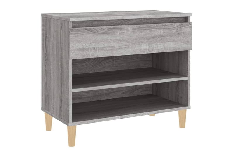 beBasic Skoskåp grå sonoma 70x36x60 cm konstruerat trä - Grey - Skoskåp - Hallförvaring - Skoförvaring