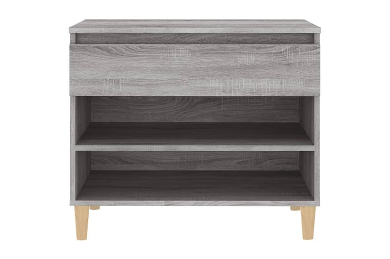 beBasic Skoskåp grå sonoma 70x36x60 cm konstruerat trä - Grey - Förvaring - Skoförvaring - Skoskåp
