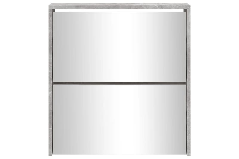 beBasic Skoskåp med 2 skåp betonggrå 63x17x67 cm - Grey - Förvaring - Skoförvaring - Skoskåp