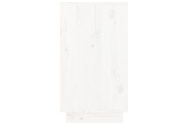 beBasic Skoskåp vit 110x34x61 cm massiv furu - White - Förvaring - Skoförvaring - Skoskåp