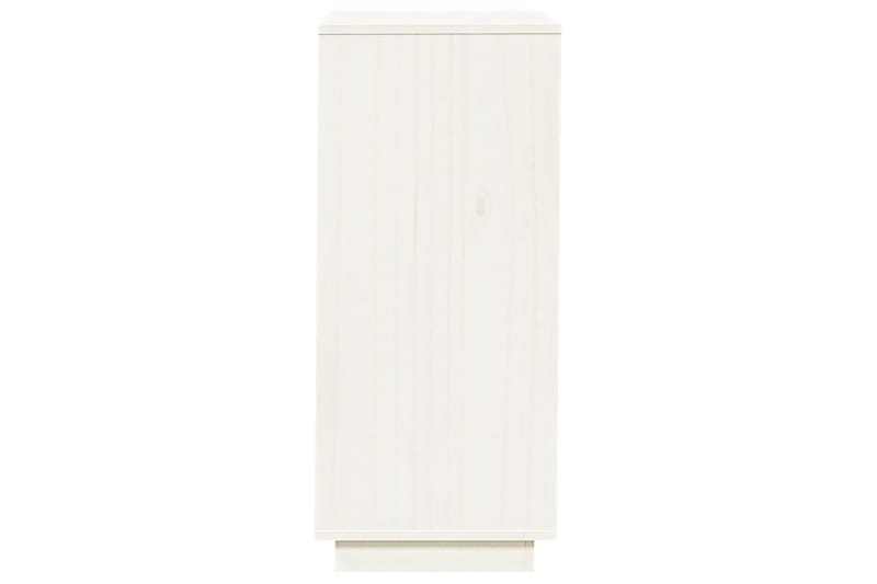 beBasic Skoskåp vit 35x35x80 cm massiv furu - White - Skoskåp - Hallförvaring - Skoförvaring