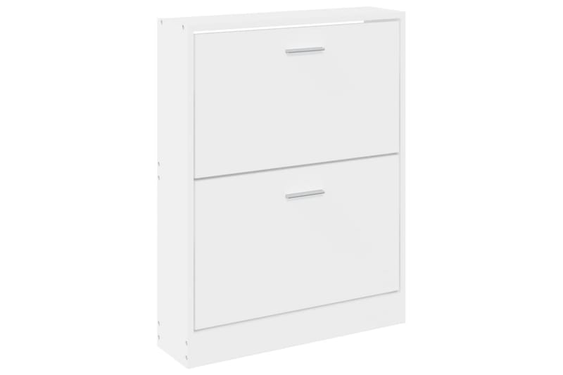 beBasic Skoskåp vit 59x17x81 cm konstruerat trä - White - Förvaring - Skoförvaring - Skoskåp