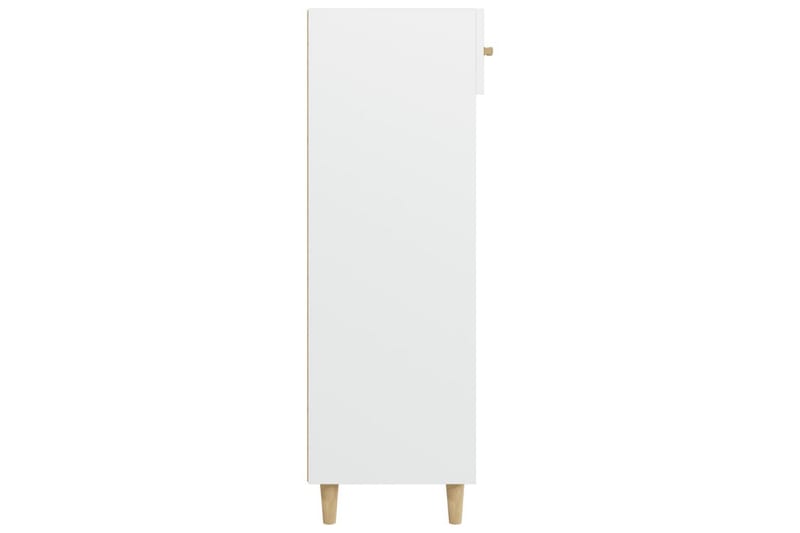 beBasic Skoskåp vit 60x35x105 cm konstruerat trä - White - Förvaring - Skoförvaring - Skoskåp