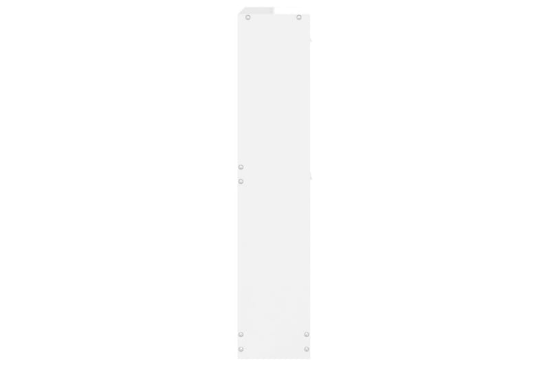 beBasic Skoskåp vit högglans 59x17x81 cm konstruerat trä - White - Skoskåp - Hallförvaring - Skoförvaring