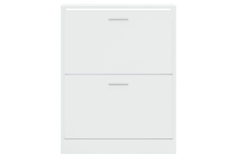 beBasic Skoskåp vit högglans 63x24x81 cm konstruerat trä - White - Förvaring - Skoförvaring - Skoskåp