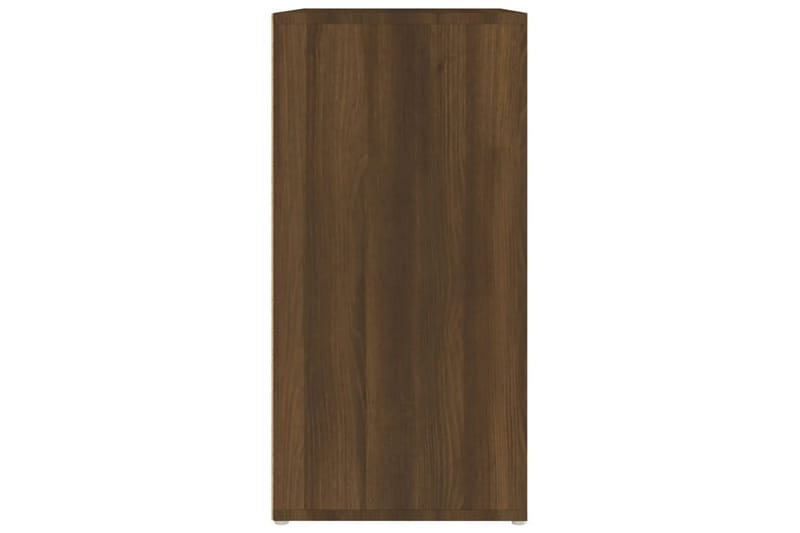 beBasic Skoställ brun ek 60x35x70 cm konstruerat trä - Brown - Hallförvaring - Skoförvaring - Skohylla & skoställ