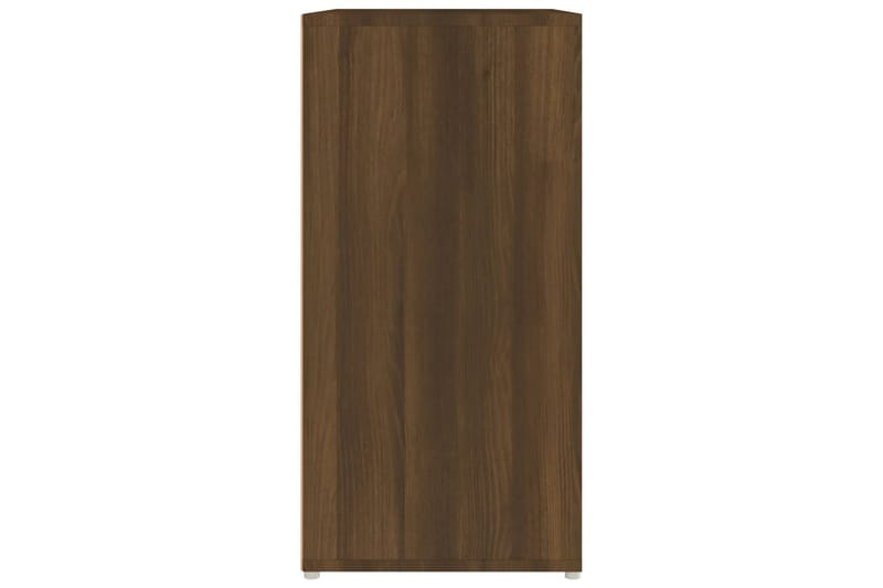 beBasic Skoställ brun ek 60x35x70 cm konstruerat trä - Brown - Hallförvaring - Skoförvaring - Skohylla & skoställ