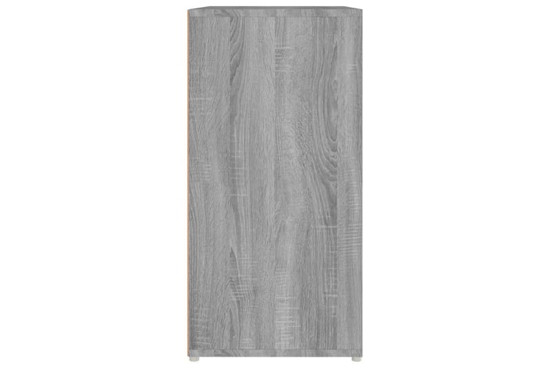 beBasic Skoställ grå sonoma 60x35x70 cm konstruerat trä - Grey - Förvaring - Skoförvaring