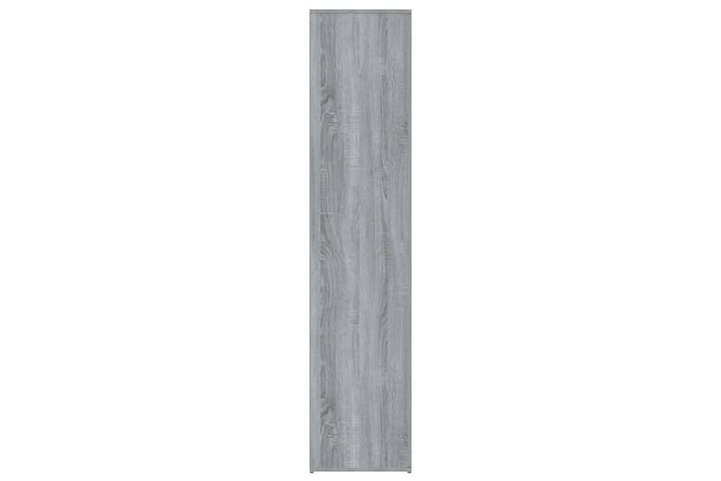 beBasic Skoställ grå sonoma 80x39x178 cm konstruerat trä - Grey - Hallförvaring - Skoförvaring - Skohylla & skoställ