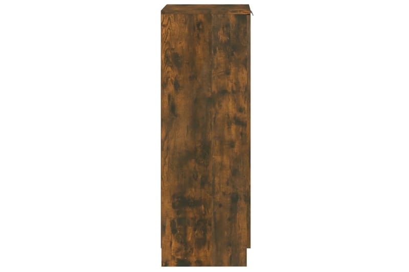 beBasic Skoställ rökfärgad ek 30x35x100 cm konstruerat trä - Brown - Hallförvaring - Skoförvaring - Skohylla & skoställ