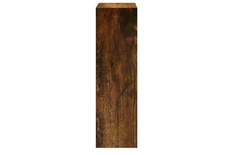 beBasic Skoställ rökfärgad ek 63x24x81 cm konstruerat trä - Brown - Hallförvaring - Skoförvaring - Skohylla & skoställ