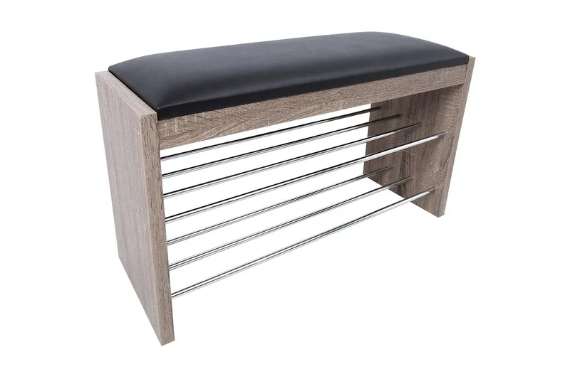 Beno Skohylla 79,5x30x50 cm Mörk Brun - Förvaring - Skoförvaring