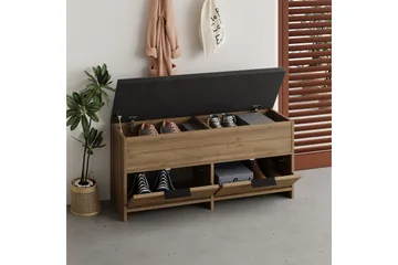 Cove Skoskåp 106 cm - Brun - Förvaring - Skoförvaring