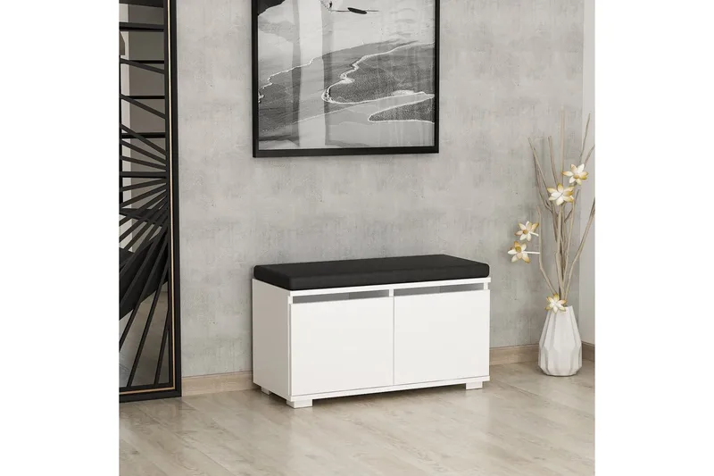 Drago Skoskåp 80 cm - Vit - Förvaring - Skoförvaring - Skoskåp