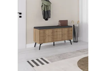 Dune Skoskåp 107 cm - Brun - Förvaring - Skoförvaring