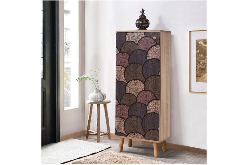 Gelsgan Skoskåp 50 cm - Natur - Förvaring - Skoförvaring - Skoskåp