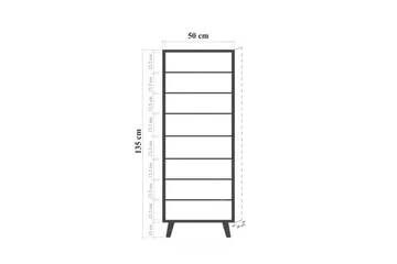 Gelsgan Skoskåp 50 cm - Natur - Förvaring - Skoförvaring