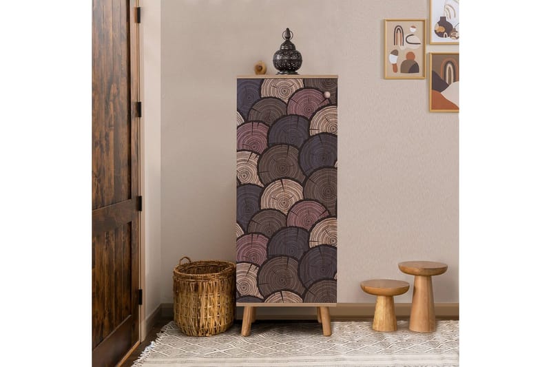 Gelsgan Skoskåp 50 cm - Natur - Förvaring - Skoförvaring - Skoskåp