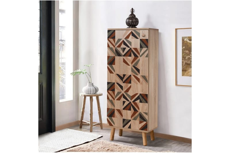 Gelsgan Skoskåp 50 cm - Natur - Förvaring - Skoförvaring - Skoskåp