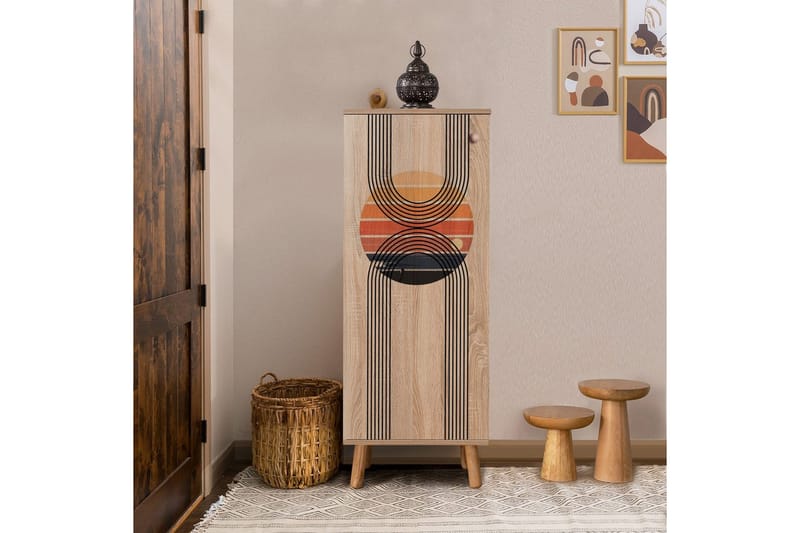 Gelsgan Skoskåp 50 cm - Natur - Förvaring - Skoförvaring - Skoskåp