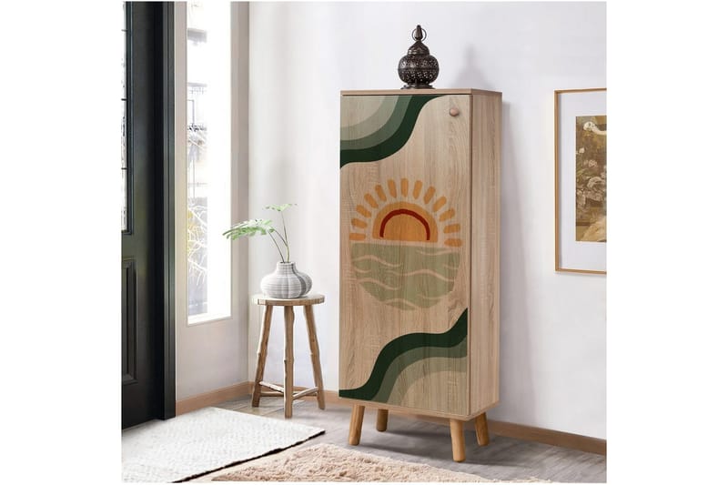 Gelsgan Skoskåp 50 cm - Natur - Förvaring - Skoförvaring - Skoskåp