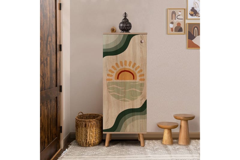 Gelsgan Skoskåp 50 cm - Natur - Förvaring - Skoförvaring - Skoskåp