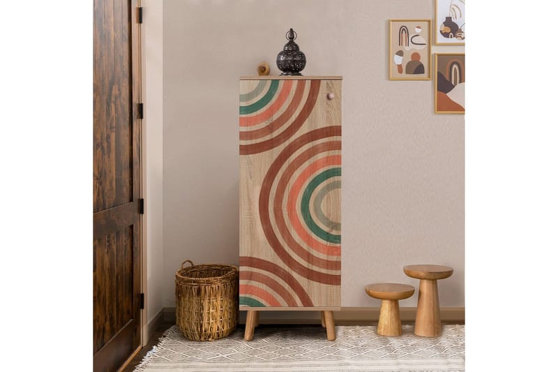 Gelsgan Skoskåp 50 cm - Natur - Förvaring - Skoförvaring - Skoskåp